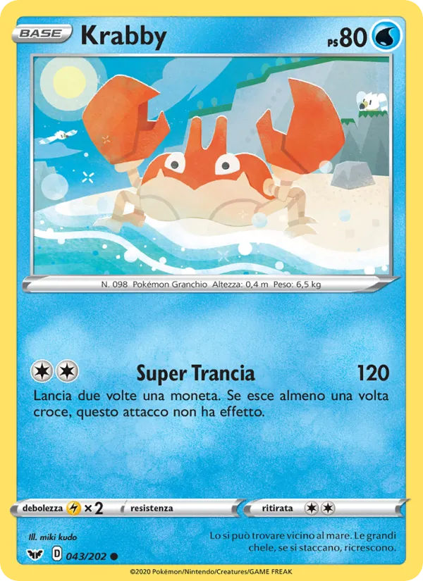 Krabby Spada e Scudo 43/202