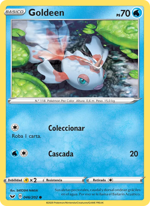 Goldeen Espada y Escudo 46/202