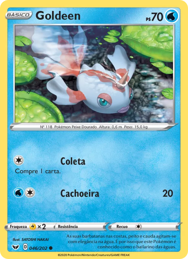 Goldeen Espada e Escudo 46/202