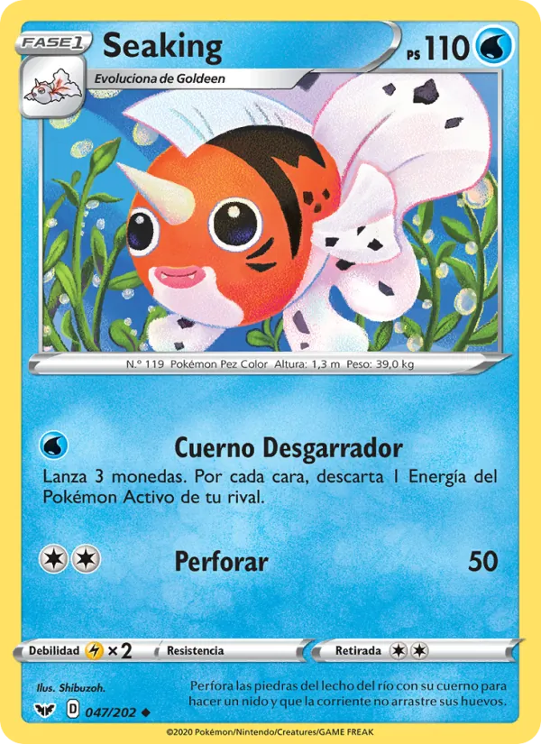 Seaking Espada y Escudo 47/202