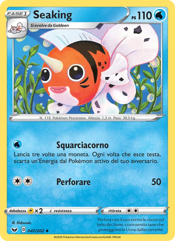 Seaking Spada e Scudo 47/202