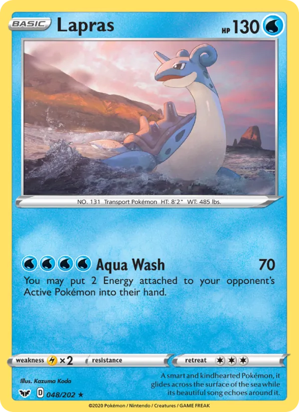 Lapras Sword & Shield 48/202