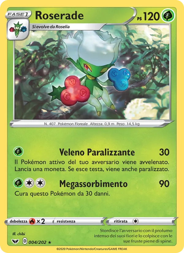 Roserade Spada e Scudo 4/202