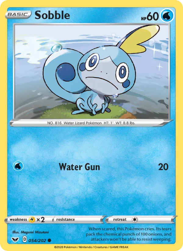 Sobble Sword & Shield 54/202