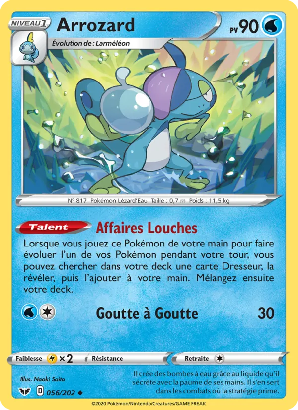 Arrozard Épée et Bouclier 56/202