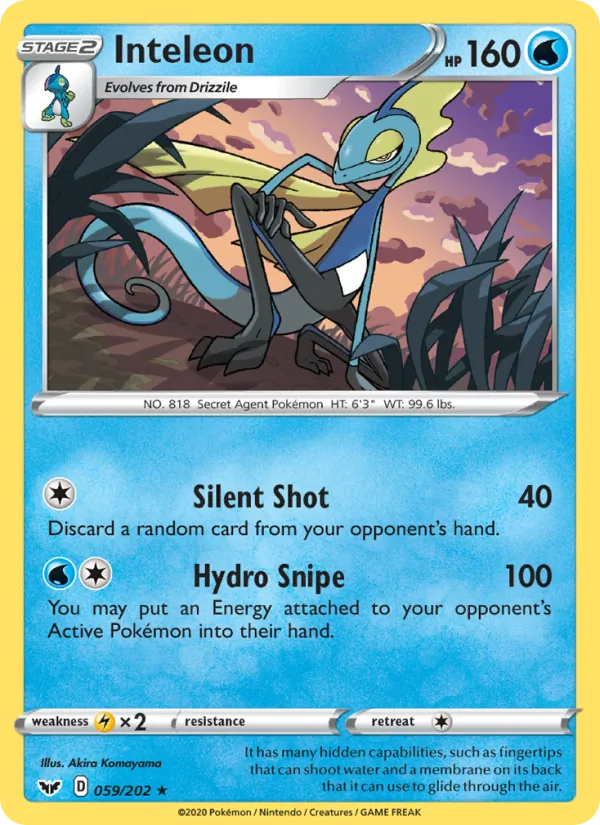 Inteleon Sword & Shield 59/202