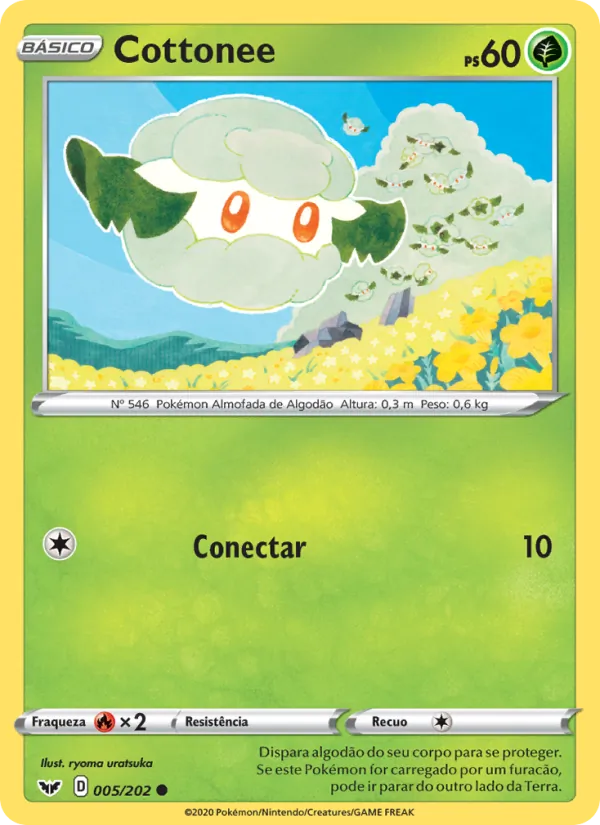 Cottonee Espada e Escudo 5/202