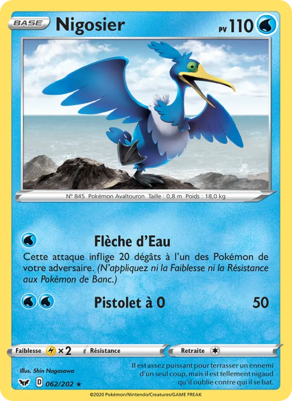Nigosier Épée et Bouclier 62/202