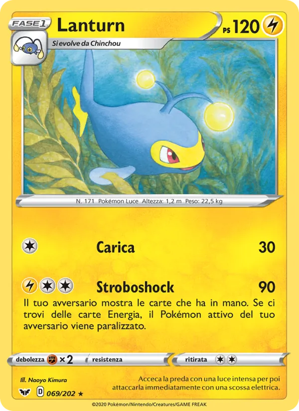Lanturn Spada e Scudo 69/202