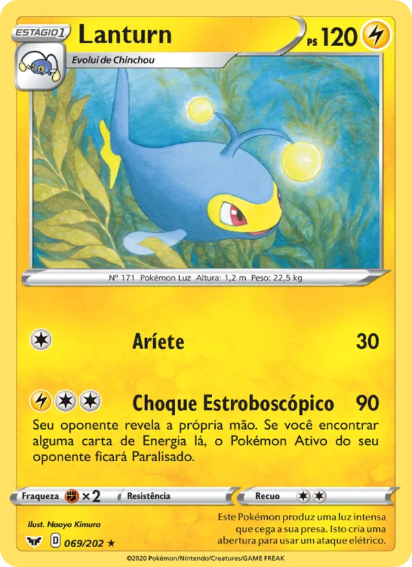 Lanturn Espada e Escudo 69/202