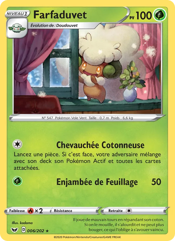 Farfaduvet Épée et Bouclier 6/202