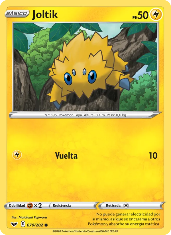 Joltik Espada y Escudo 70/202