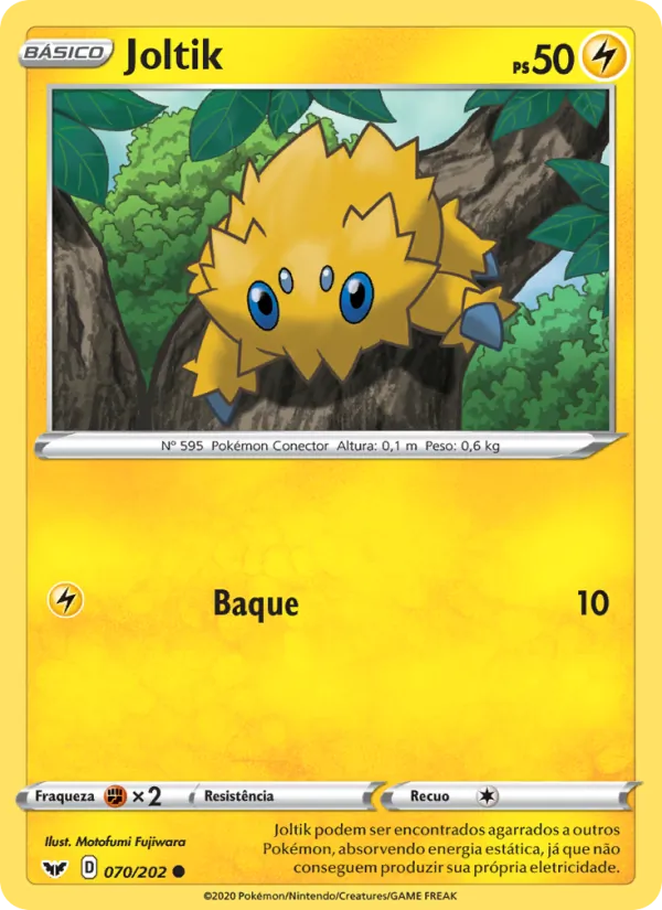 Joltik Espada e Escudo 70/202