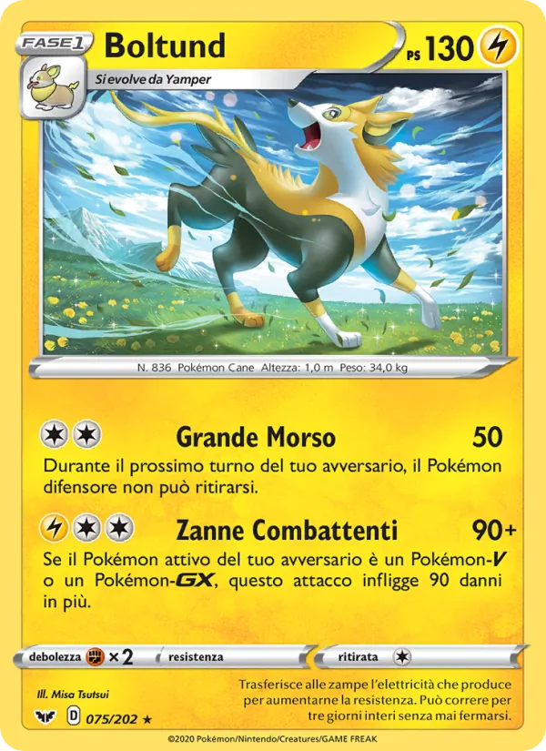 Boltund Spada e Scudo 75/202