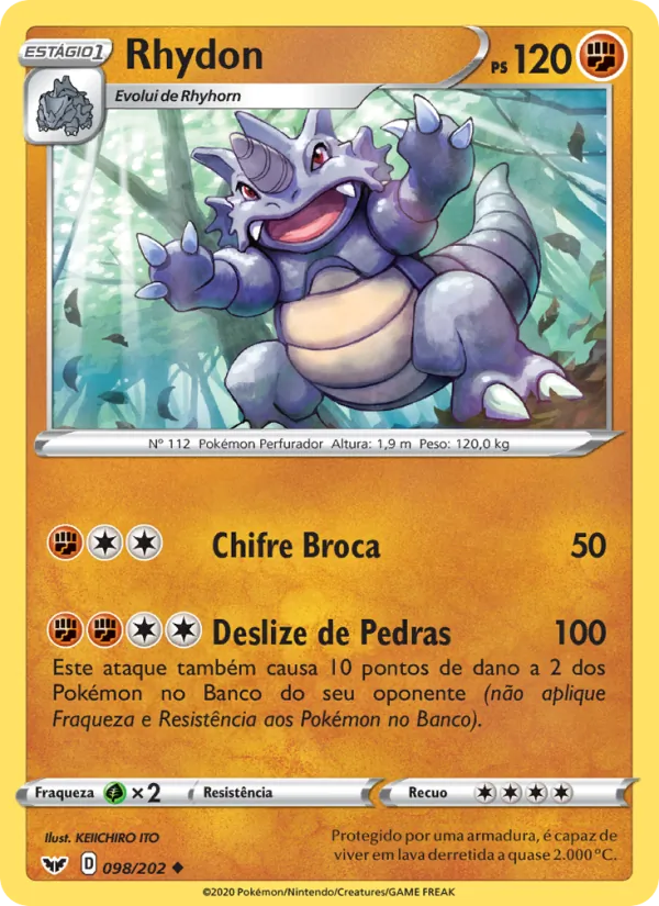 Rhydon Espada e Escudo 98/202