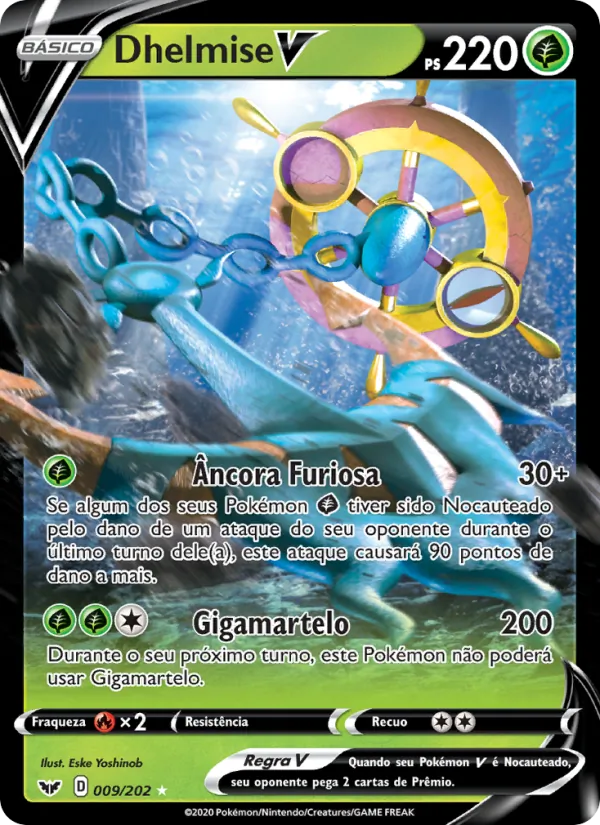 Dhelmise V Espada e Escudo 9/202
