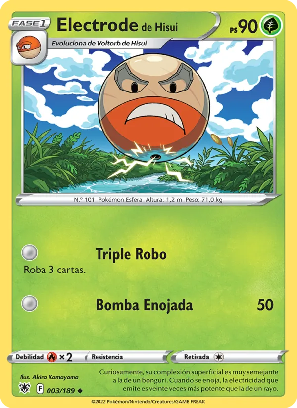 Electrode de Hisui Resplandor Astral 003/189