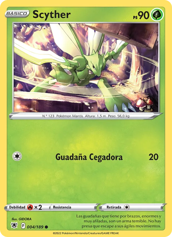 Scyther Resplandor Astral 004/189