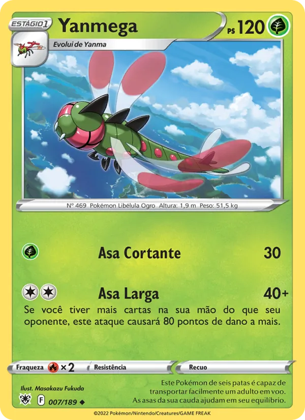 Yanmega Estrelas Radiantes 007/189
