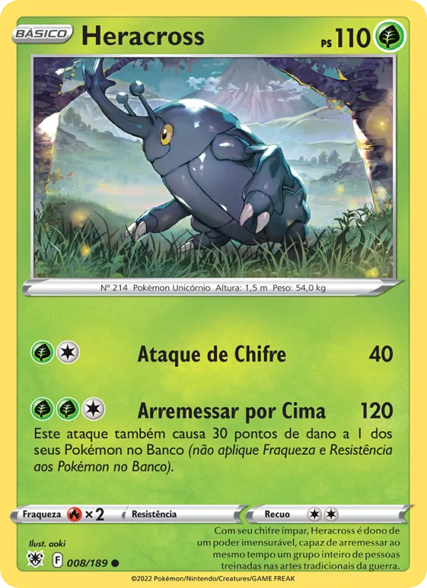 Heracross Estrelas Radiantes 008/189