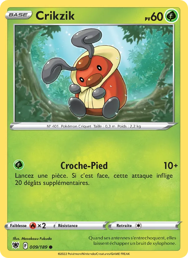Crikzik Astres Radieux 009/189