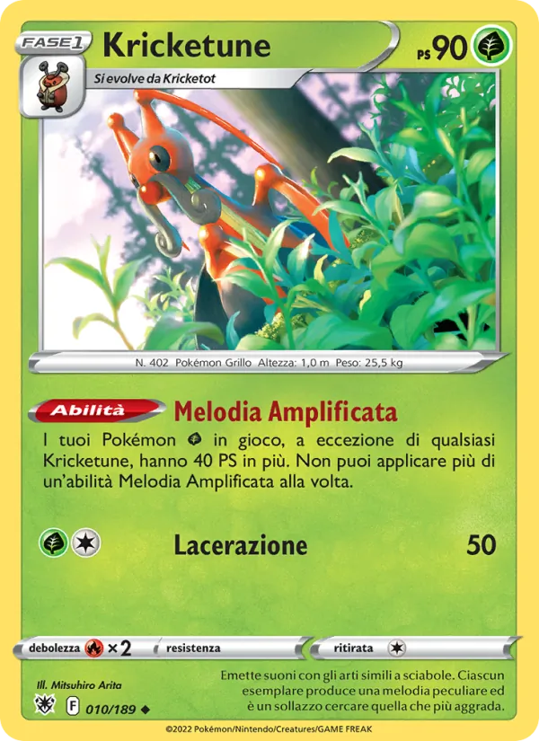 Kricketune Lucentezza Siderale 010/189