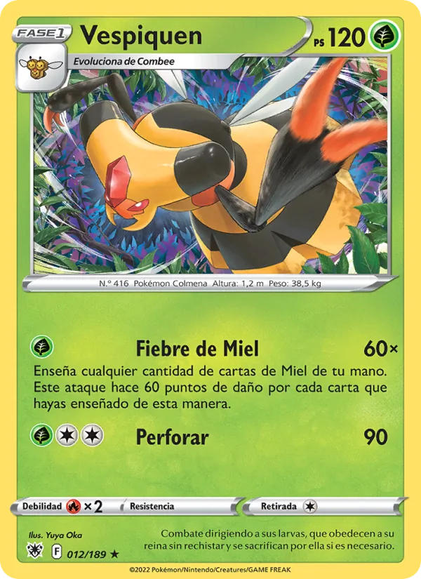 Vespiquen Resplandor Astral 012/189
