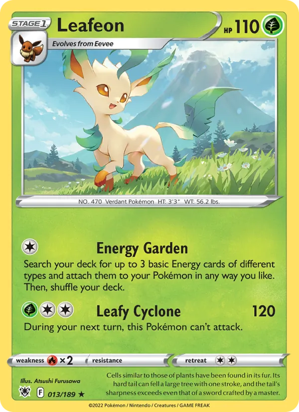 Leafeon Astral Radiance 013/189