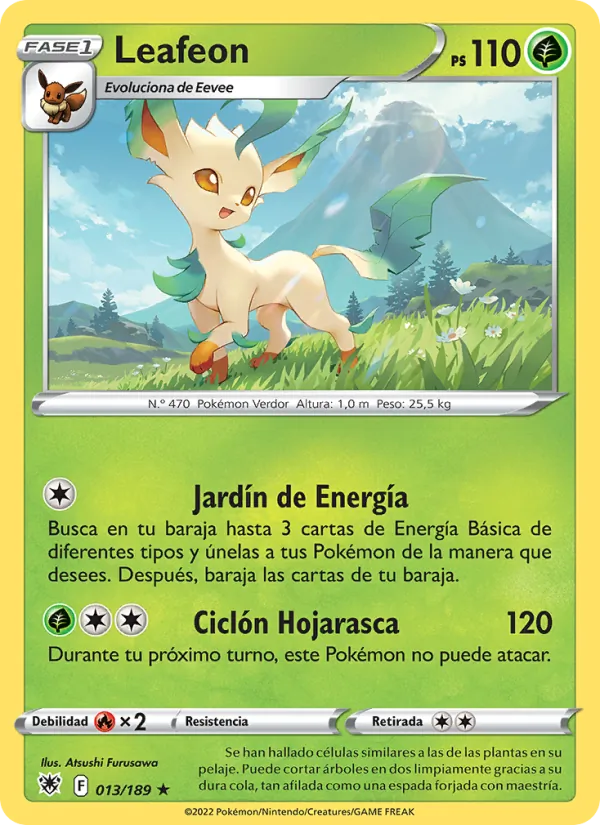 Leafeon Resplandor Astral 013/189