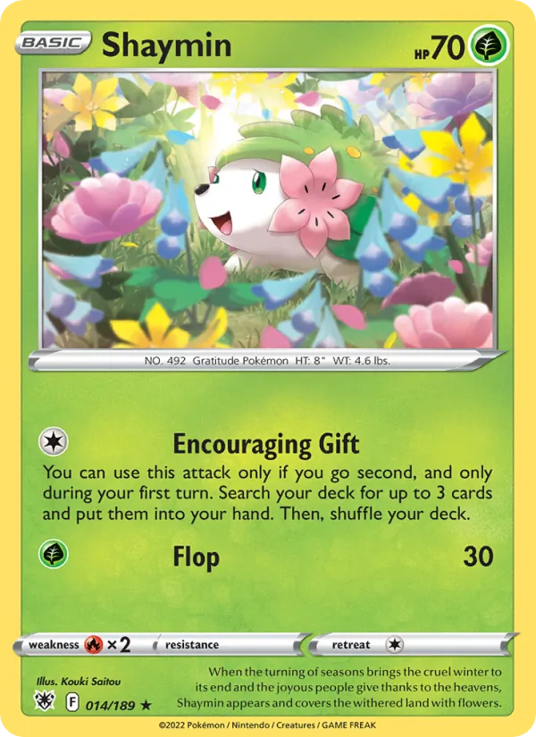 Shaymin Astral Radiance 014/189