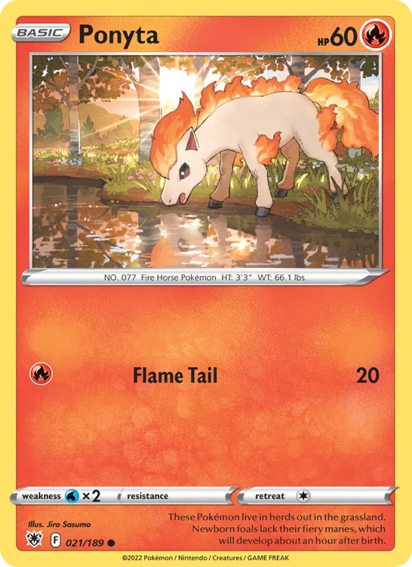 Ponyta Astral Radiance 021/189