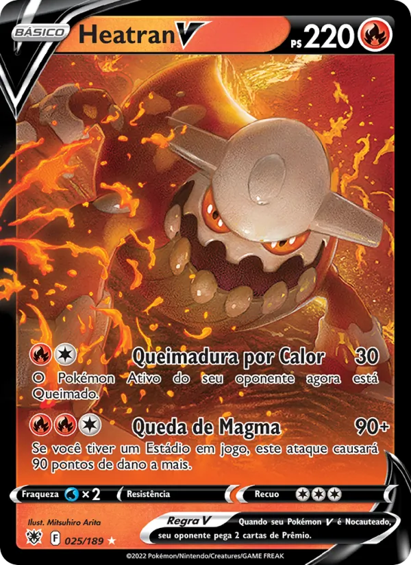 Heatran V Estrelas Radiantes 025/189