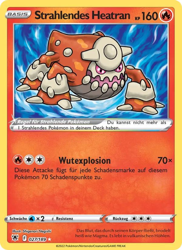Strahlendes Heatran Astralglanz 027/189