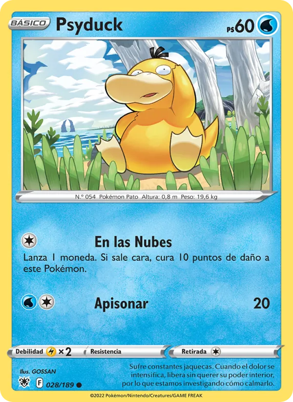 Psyduck Resplandor Astral 028/189