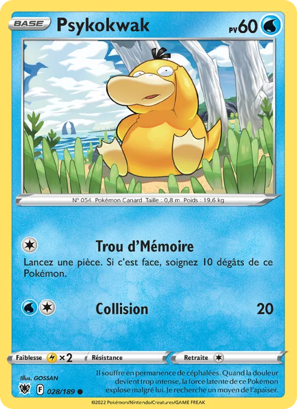 Psykokwak Astres Radieux 028/189