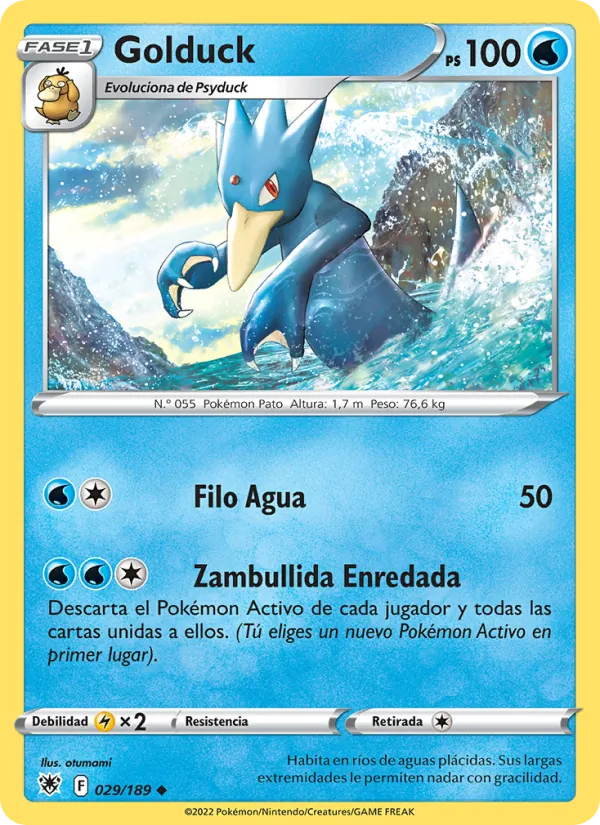 Golduck Resplandor Astral 029/189
