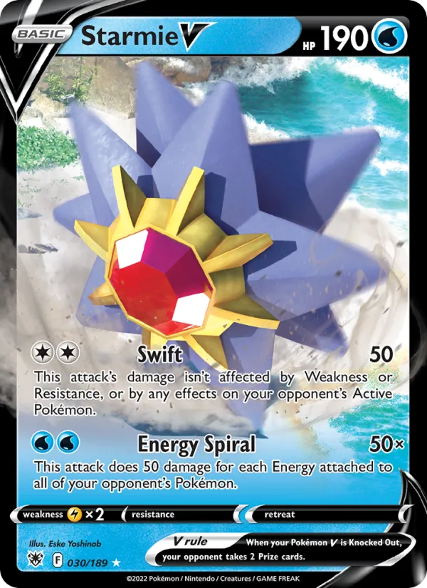 Starmie V Astral Radiance 030/189