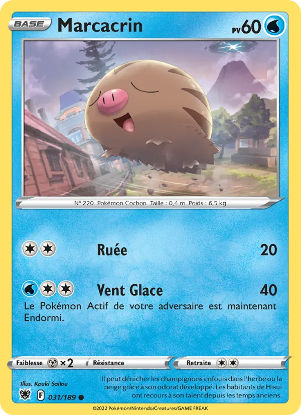 Marcacrin Astres Radieux 031/189