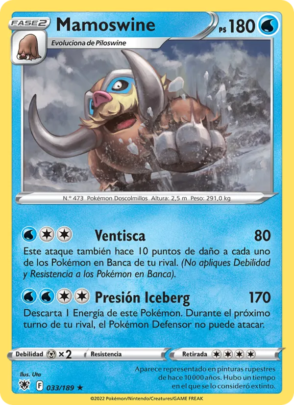 Mamoswine Resplandor Astral 033/189