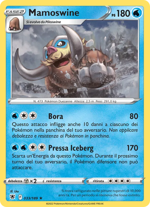 Mamoswine Lucentezza Siderale 033/189