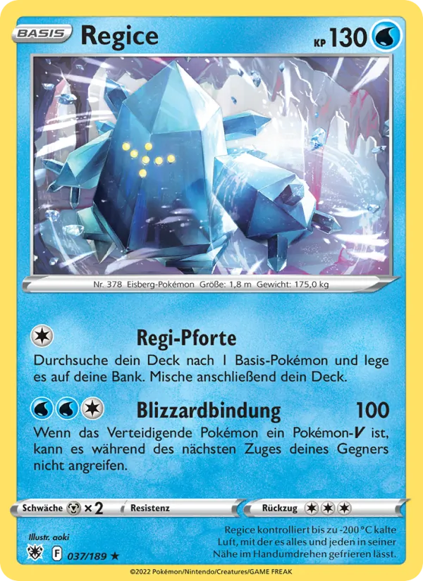Regice Astralglanz 037/189