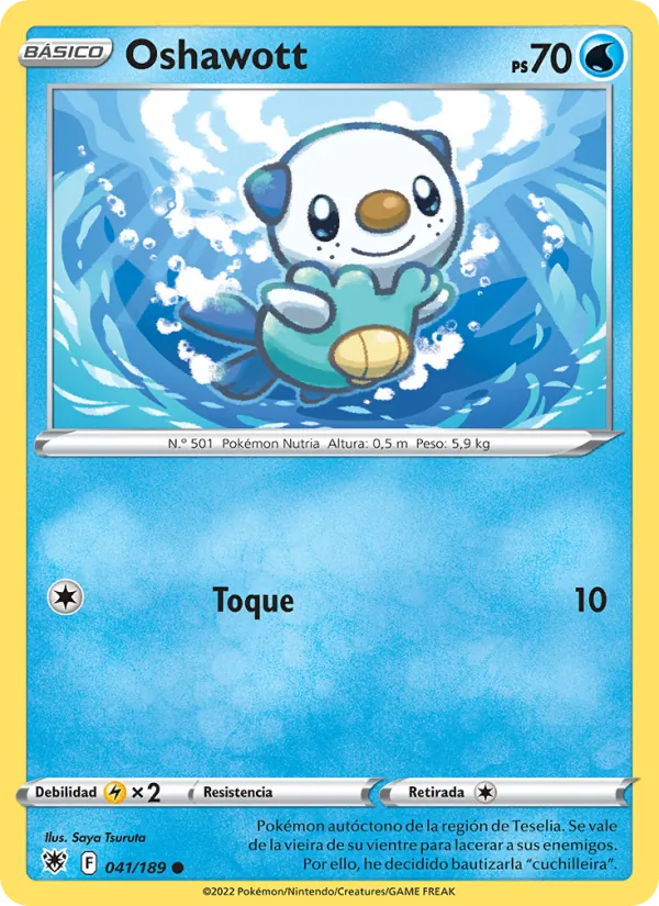 Oshawott Resplandor Astral 041/189