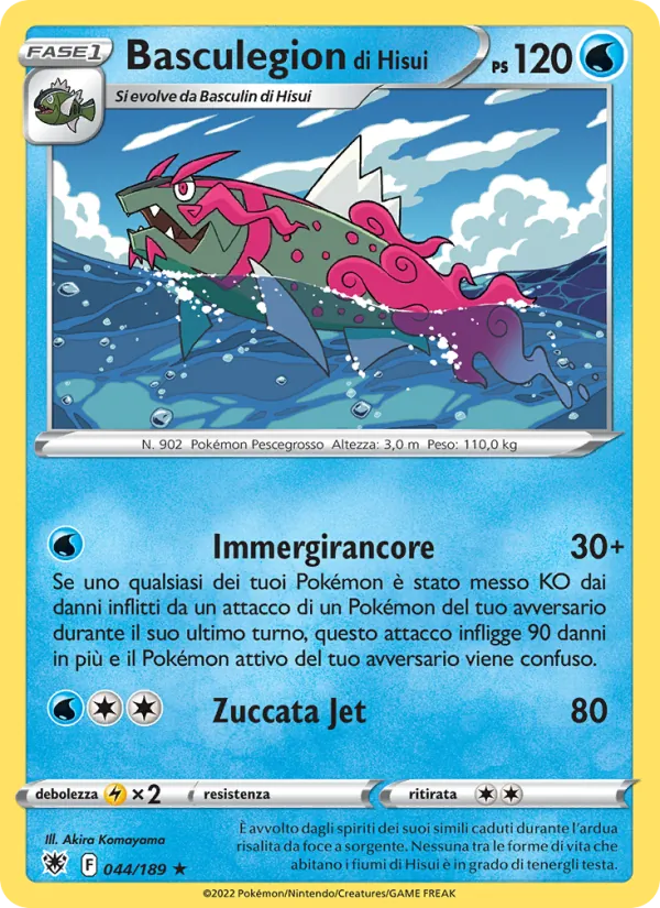 Basculegion di Hisui Lucentezza Siderale 044/189