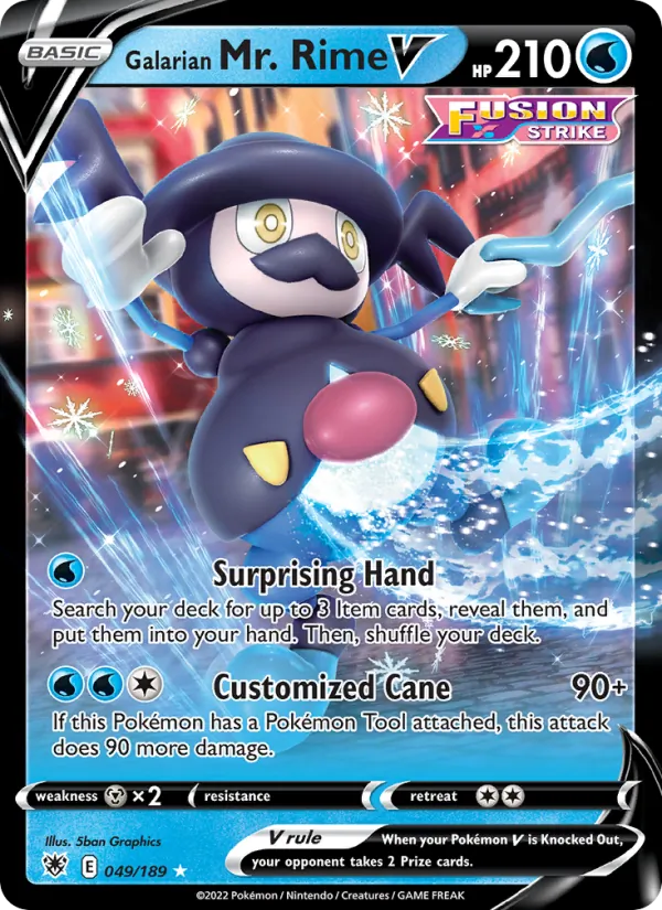 Mr. Rime de Galar V Estrelas Radiantes 049/189