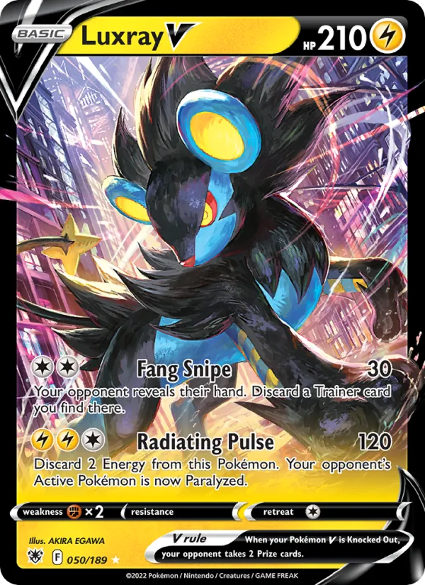 Luxray V Astral Radiance 050/189