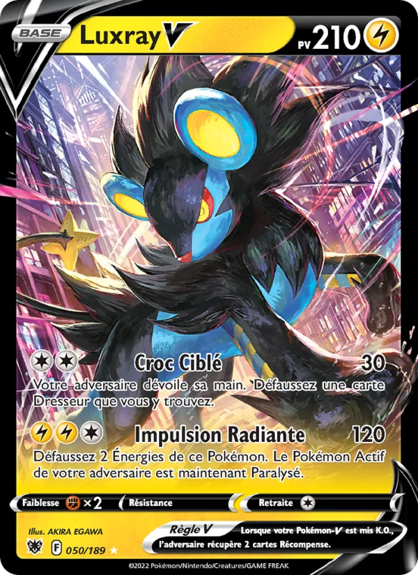 Luxray V Astres Radieux 050/189