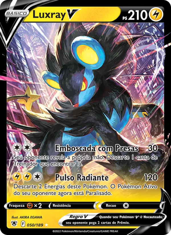Luxray V Estrelas Radiantes 050/189