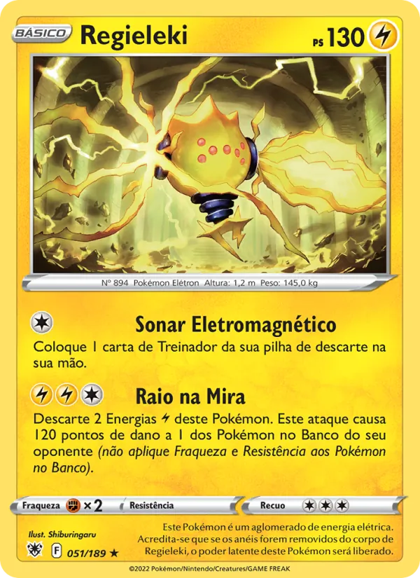 Regieleki Estrelas Radiantes 051/189