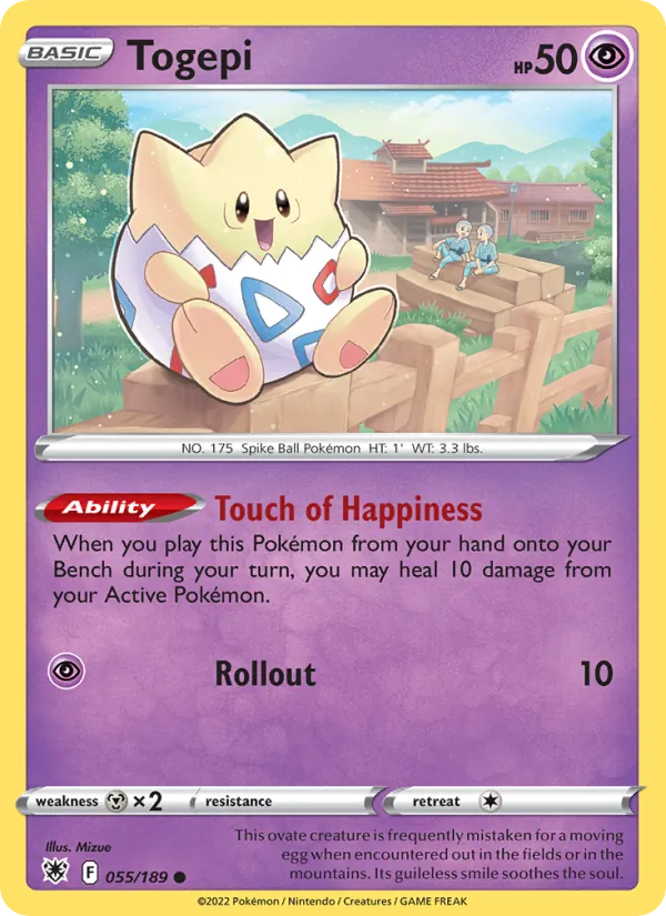 Togepi Astral Radiance 055/189