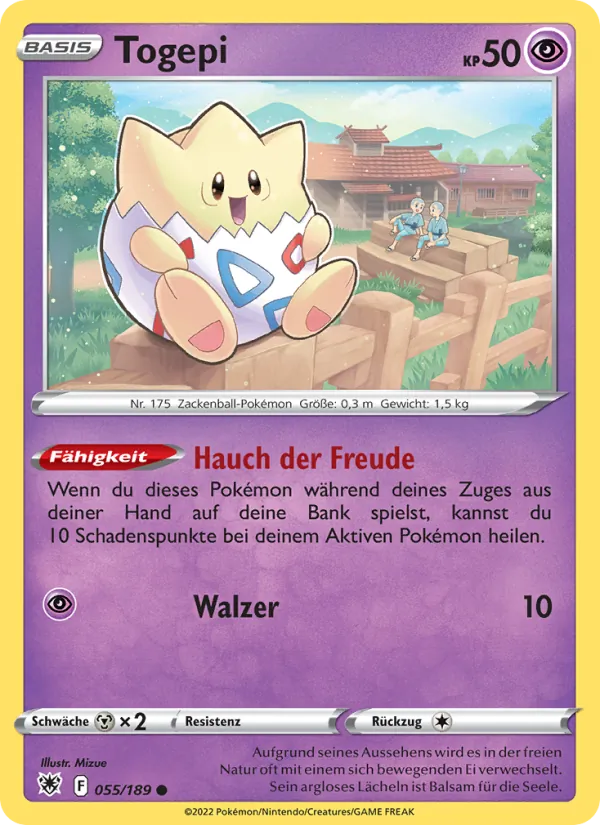 Togepi Astralglanz 055/189